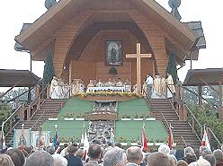Eucharstia na Ołtarzu Papieskim